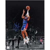 Cade Cunningham Detroit Pistons Autographed Fanatics Authentic 11 x 14 From Start of Season Spotlight Photograph