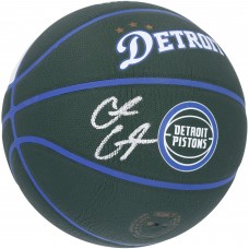 Cade Cunningham Detroit Pistons Autographed Fanatics Authentic Wilson City Edition Collectors Basketball