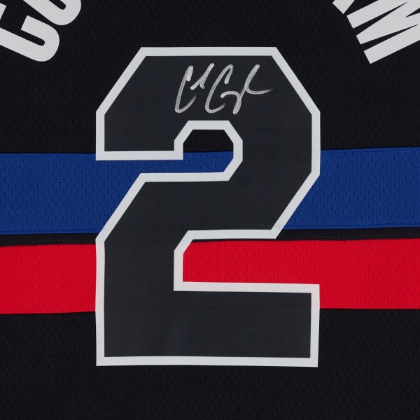 Cade Cunningham Detroit Pistons Autographed Fanatics Authentic Black Jordan Brand Statement Swingman Jersey