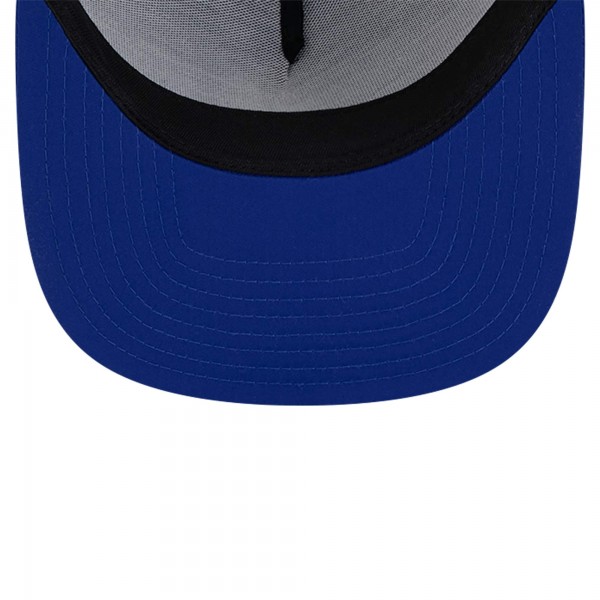 Бейсболка Philadelphia 76ers New Era Royal Puff Print Team Code A-Frame 9FIFTY Trucker Snapback