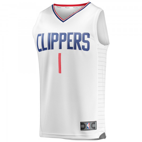 Игровая форма  James Harden LA Clippers Youth Fast Break Player - Association Edition - White
