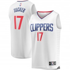 Игровая форма  PJ Tucker LA Clippers Youth Fast Break Player - Association Edition - White