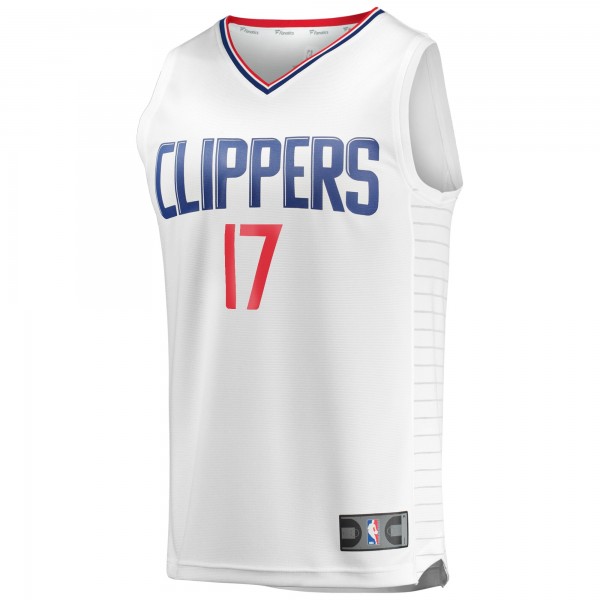 Игровая форма  PJ Tucker LA Clippers Youth Fast Break Player - Association Edition - White