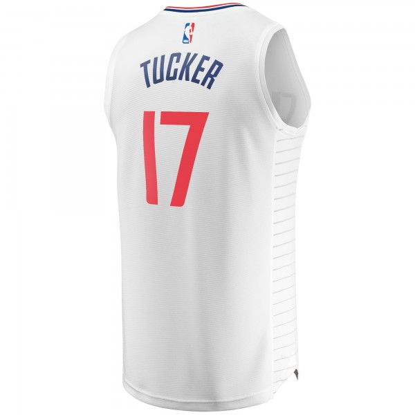 Игровая форма  PJ Tucker LA Clippers Youth Fast Break Player - Association Edition - White