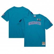 Футболка Charlotte Hornets Mitchell & Ness Hardwood Classics Nights Premium - Teal