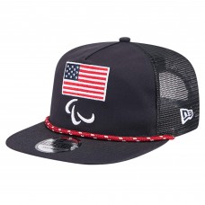 Бейсболка U.S. Paralympics New Era The Golfer Trucker - Navy