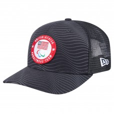 Бейсболка U.S. Paralympics New Era Waves 9SEVENTY Stretch Snap - Navy