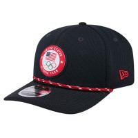 Бейсболка Team USA New Era Rope 9SEVENTY Stretch Snap - Navy