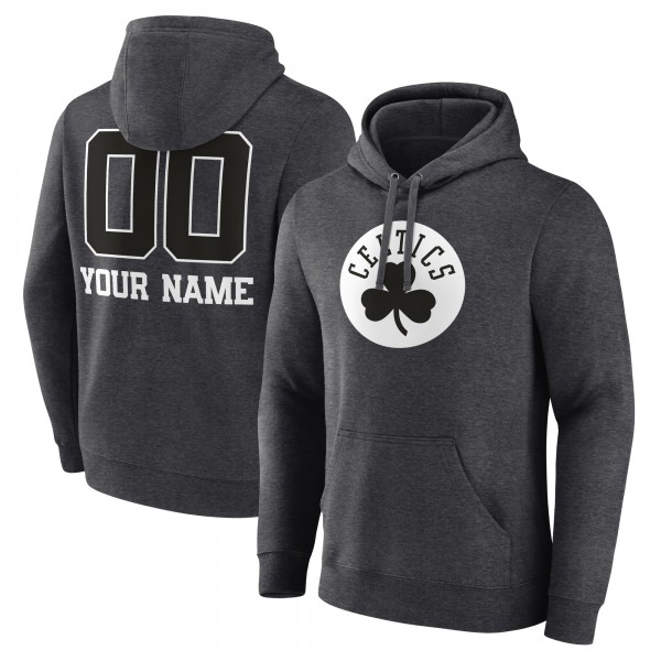 Толстовка Boston Celtics Personalized Name & Number Monochrome - Charcoal