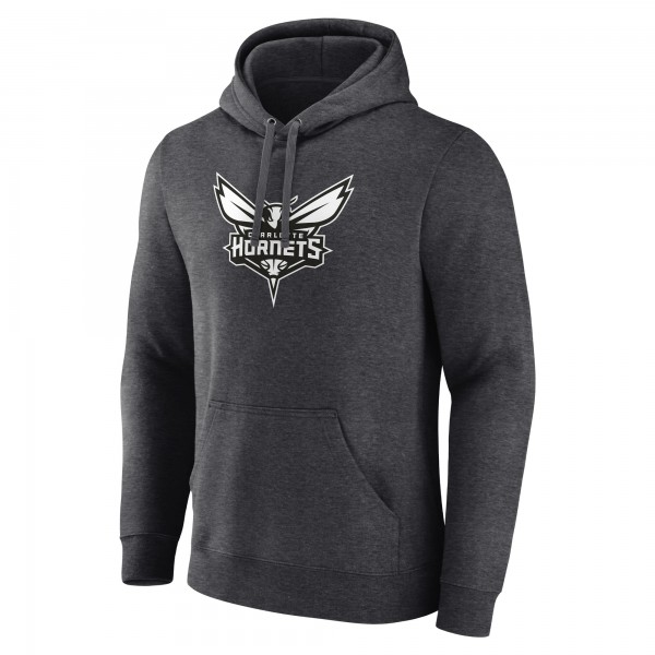 Именная толстовка Charlotte Hornets Charcoal Monochrome