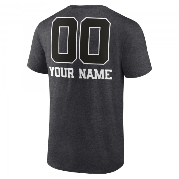 Футболка Milwaukee Bucks Personalized Name & Number Monochrome - Charcoal
