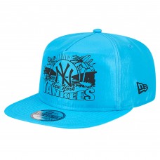 New York Yankees New Era Blue Neon Golfer Snapback Hat
