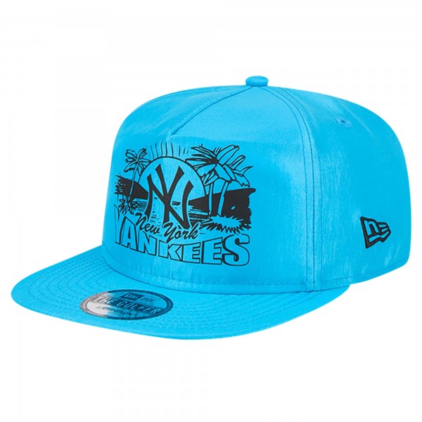 New York Yankees New Era Blue Neon Golfer Snapback Hat