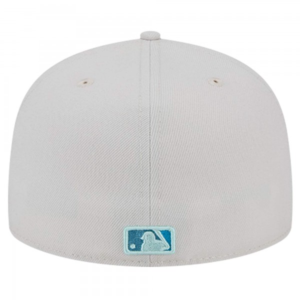 Бейсболка Los Angeles Dodgers New Era Khaki Stone Mist 59FIFTY
