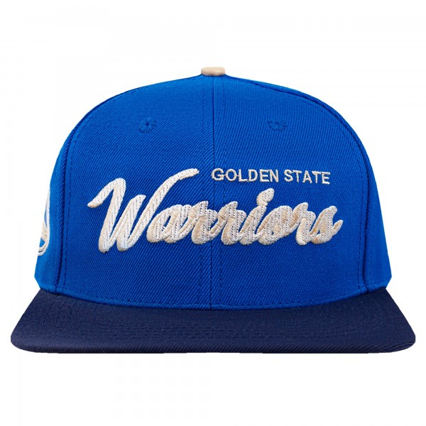 Golden State Warriors Pro Standard Royal/Navy Legacy Snapback Hat