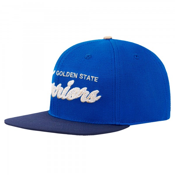 Golden State Warriors Pro Standard Royal/Navy Legacy Snapback Hat