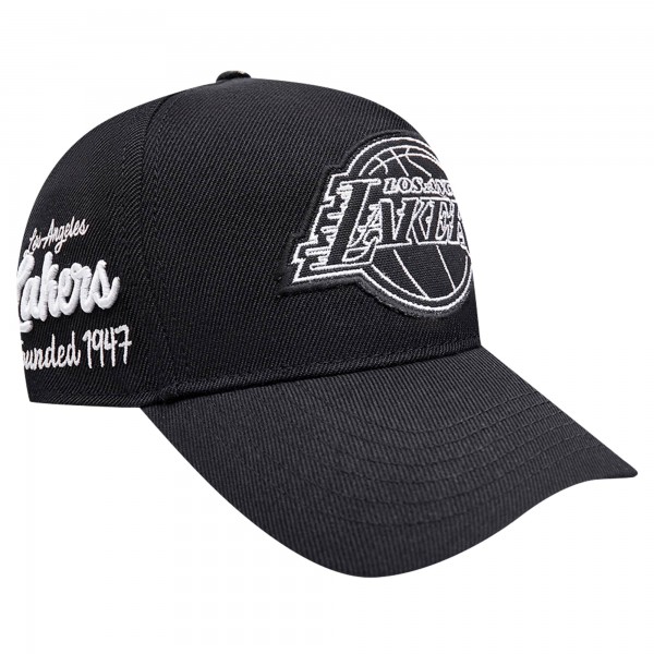 Бейсболка Los Angeles Lakers Pro Standard Paint the City Pinch Front - Black