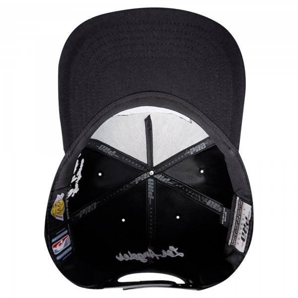 Бейсболка Los Angeles Lakers Pro Standard Paint the City Pinch Front - Black