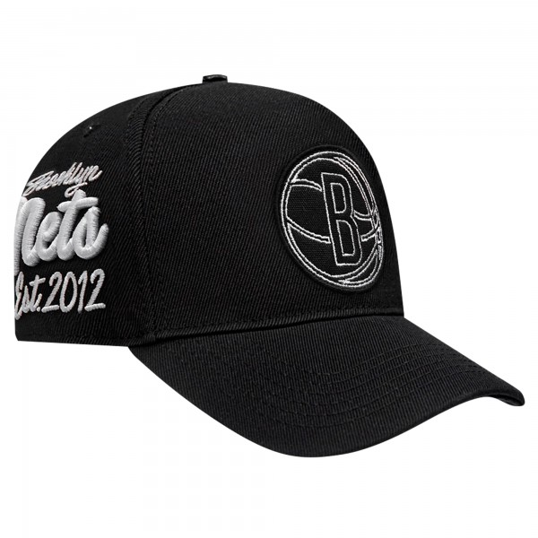 Бейсболка Brooklyn Nets Pro Standard Paint the City Pinch Front - Black