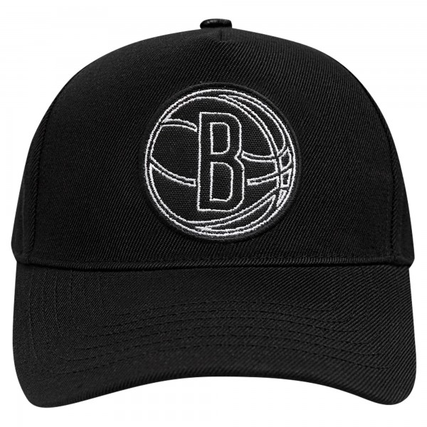 Бейсболка Brooklyn Nets Pro Standard Paint the City Pinch Front - Black