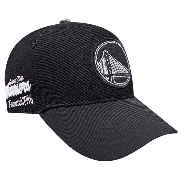 Бейсболка Golden State Warriors Pro Standard Paint the City Pinch Front - Black