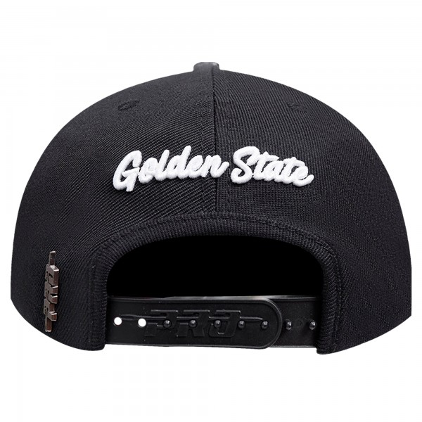 Бейсболка Golden State Warriors Pro Standard Paint the City Pinch Front - Black