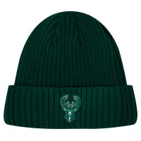 Шапка Milwaukee Bucks Pro Standard Hunter Green Essential Cuffed Knit
