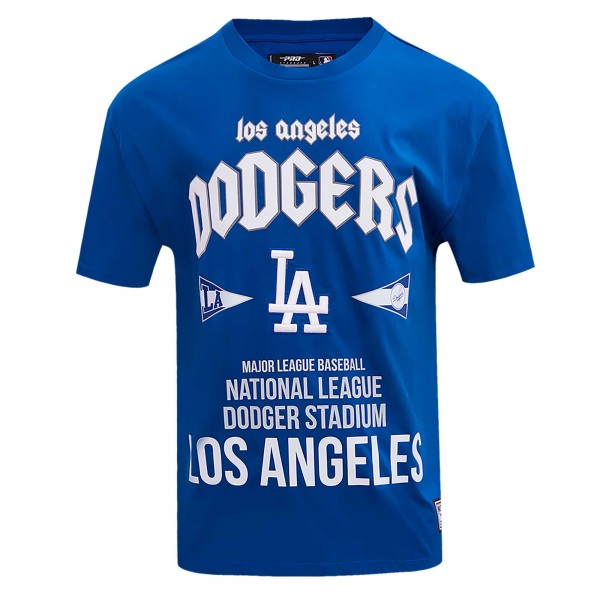 Los Angeles Dodgers Pro Standard Royal Oversized City Tour T-Shirt