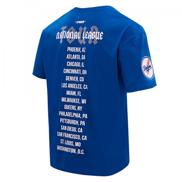 Los Angeles Dodgers Pro Standard Royal Oversized City Tour T-Shirt