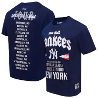 New York Yankees Pro Standard Navy Oversized City Tour T-Shirt