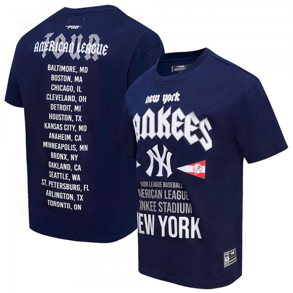 New York Yankees Pro Standard Navy Oversized City Tour T-Shirt