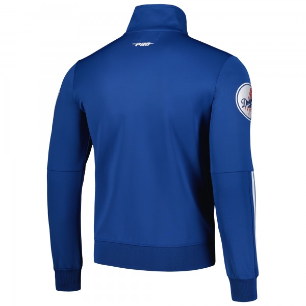 Los Angeles Dodgers Pro Standard Royal Fast Lane Full-Zip Track Jacket
