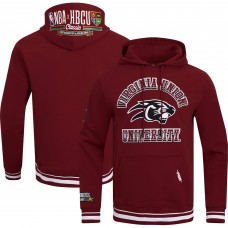 Толстовка Virginia Union University Pro Standard Unisex 2024 NBA All-Star Game x HBCU Classic Chenille Fleece - Red