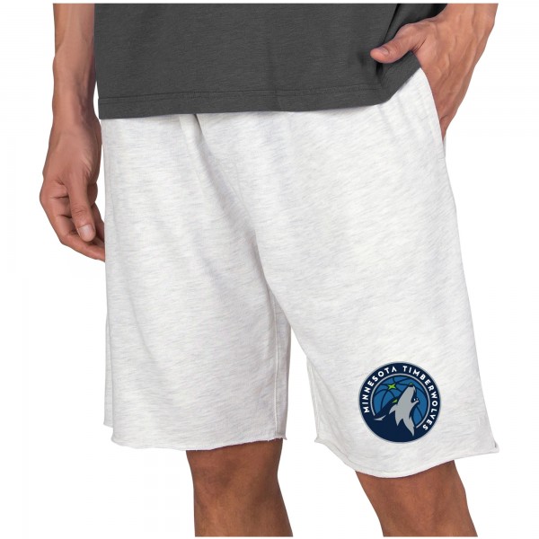 Шорты Minnesota Timberwolves Concepts Sport Mainstream Terry - Cream
