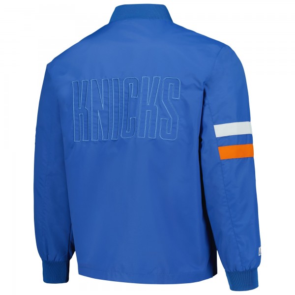 Бомбер New York Knicks The Wild Collective Unisex Stitch Applique - Blue