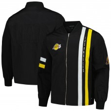 Бомбер Los Angeles Lakers The Wild Collective Unisex Stitch Applique - Black