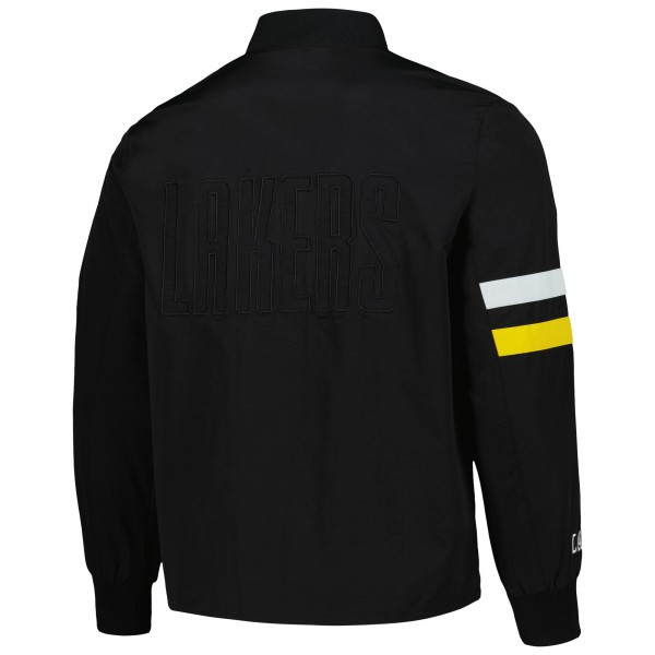 Бомбер Los Angeles Lakers The Wild Collective Unisex Stitch Applique - Black