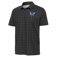 Поло Charlotte Hornets Antigua Figment - Black