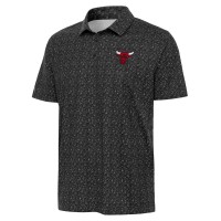 Поло Chicago Bulls Antigua Black Figment