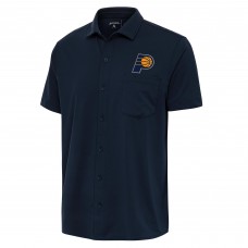 Поло Indiana Pacers Antigua Points Button-Up - Navy