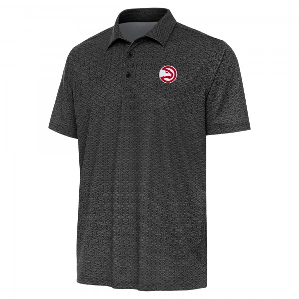 Atlanta Hawks Antigua Relic Polo - Black