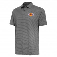 Поло Los Angeles Lakers Antigua Scheme - Heather Black