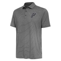 Поло San Antonio Spurs Antigua Scheme - Heather Black