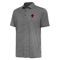 Поло Chicago Bulls Antigua Heather Black Scheme