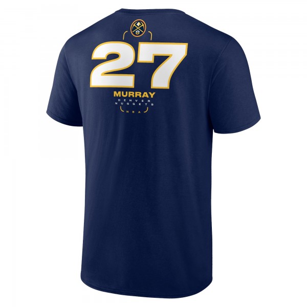 Denver Nuggets Jamal Murray Navy Behind The Back Name & Number T-Shirt