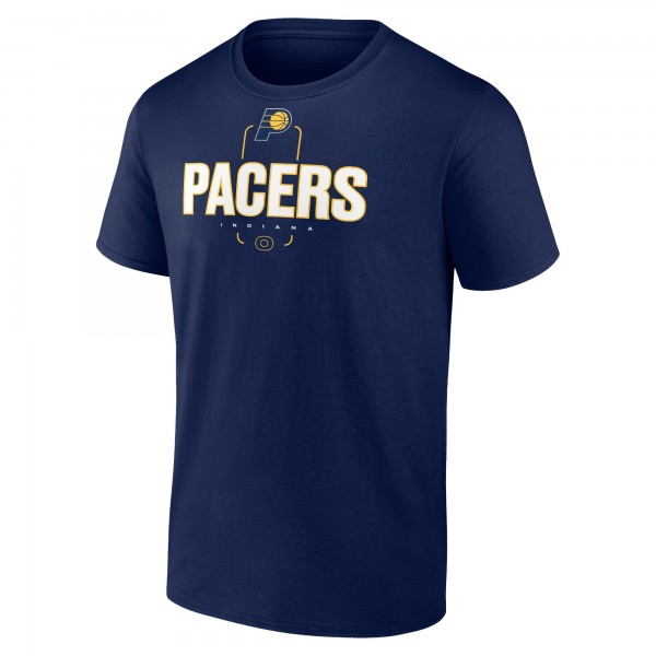 Футболка Tyrese Haliburton Indiana Pacers Behind The Back Name & Number - Navy