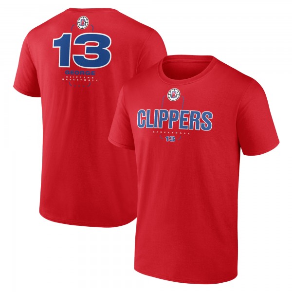 Футболка Paul George LA Clippers Behind The Back - Red