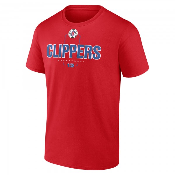 Футболка Paul George LA Clippers Behind The Back - Red