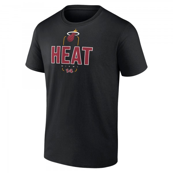 Футболка Tyler Herro Miami Heat Behind The Back Name & Number - Black
