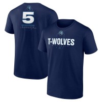 Футболка Anthony Edwards Minnesota Timberwolves Behind The Back Name & Number - Navy